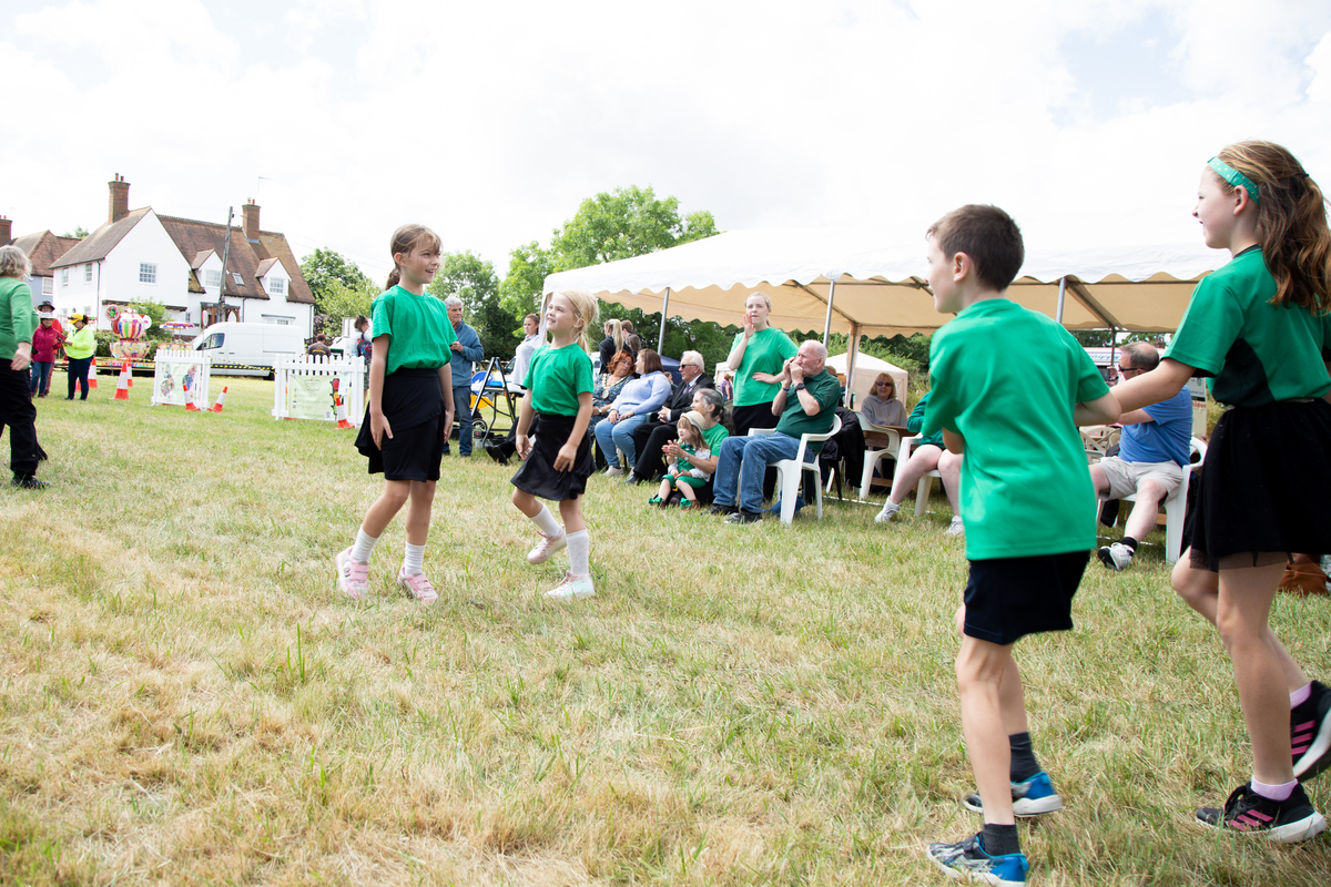 Irish dancing demonstrations from the Maureen Corr Irish Dancers